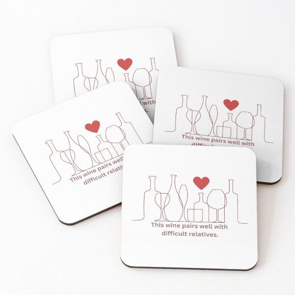Item preview, Relative Humor - Wine - Family Affair - Family Gatherings designed and sold by AncestralEchoes.