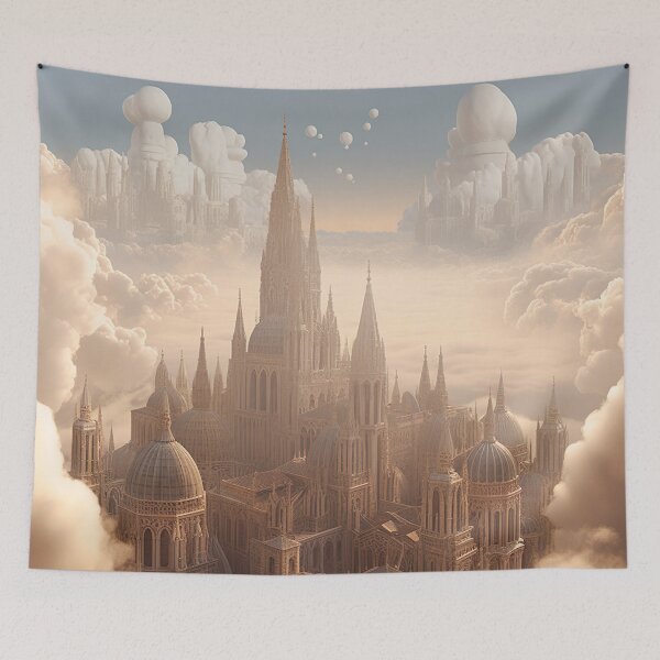 Item preview, Heavenly Roman Ivory Cathedral designed and sold by PrintCove.