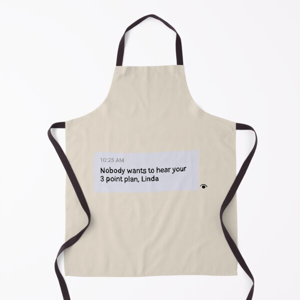 Item preview, Nobody Cares Linda Teams Message designed and sold by greggfriedrice.