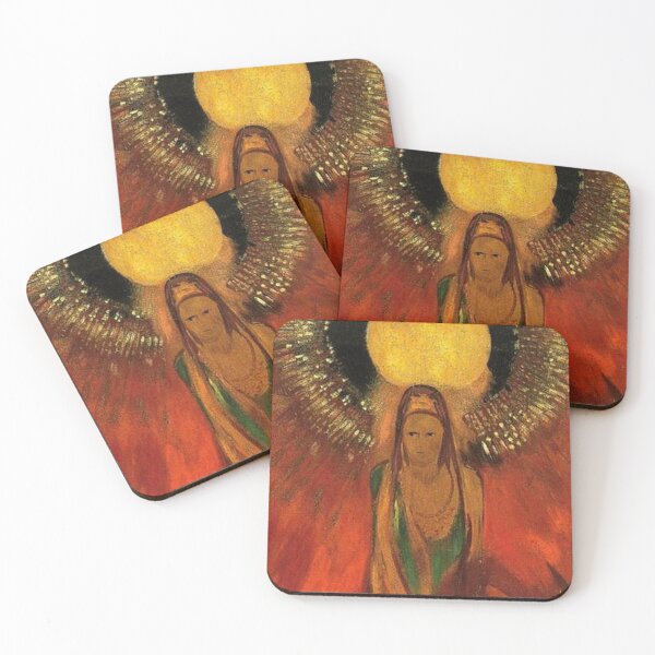 Item preview, The Flame by Odilon Redon designed and sold by tomorrowsart.