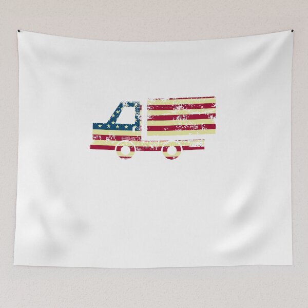 Item preview, America Flag Truck Driver Trucker Gift designed and sold by Seas Wanda.