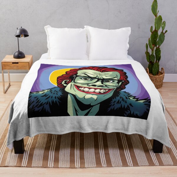 Item preview, Zombie. Vector illustration in pop art style on dark background. designed and sold by LooperSDart.