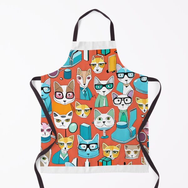 Item preview, Seamless pattern with cats. Vector illustration in cartoon style. designed and sold by LooperSDart.