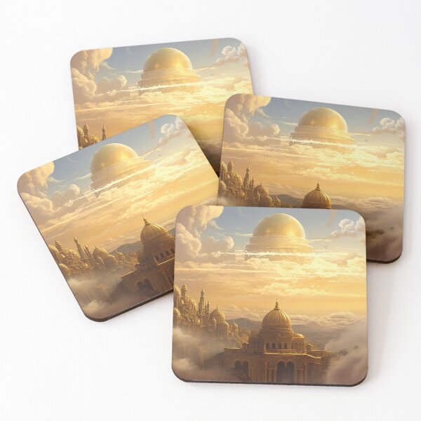 Item preview, Heavenly Cathedral with Gold Strokes designed and sold by PrintCove.