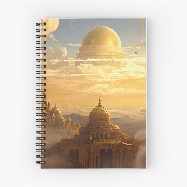Item preview, Heavenly Cathedral with Gold Strokes designed and sold by PrintCove.