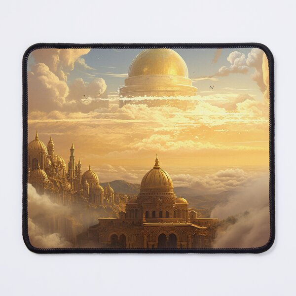 Item preview, Heavenly Cathedral with Gold Strokes designed and sold by PrintCove.