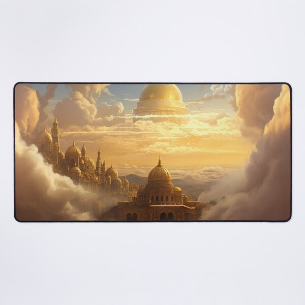 Item preview, Heavenly Cathedral with Gold Strokes designed and sold by PrintCove.