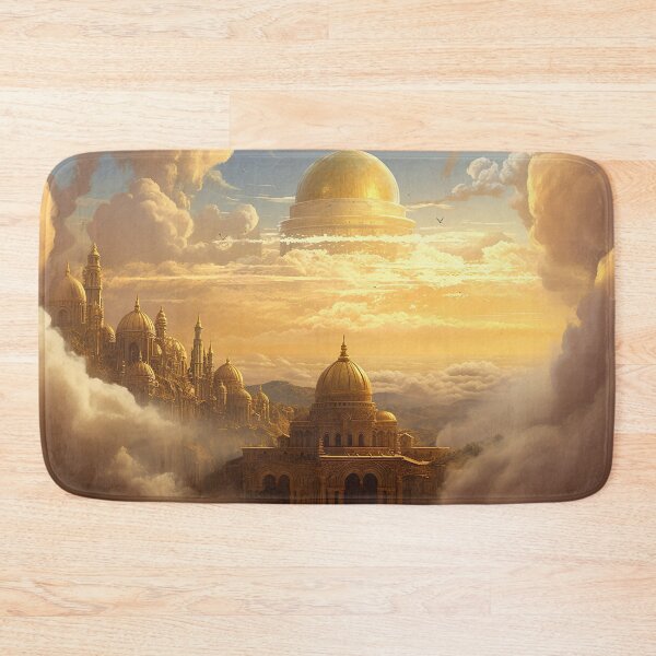 Item preview, Heavenly Cathedral with Gold Strokes designed and sold by PrintCove.