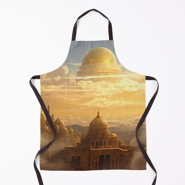 Item preview, Heavenly Cathedral with Gold Strokes designed and sold by PrintCove.