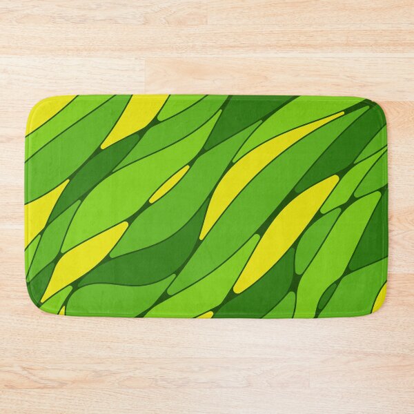 Item preview, Abstract wavy lines • Green and Yellow designed and sold by boozkova-vorona.