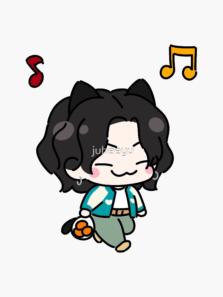 "Haegeum#3" Sticker for Sale by juheeyu | Redbubble