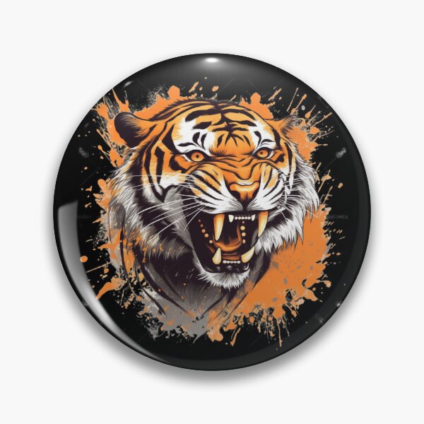 Item preview, Wildcat Rage: Animals Tigers Powerful Bold Graphic Energy Wilderness Jungle  designed and sold by DigiNook.