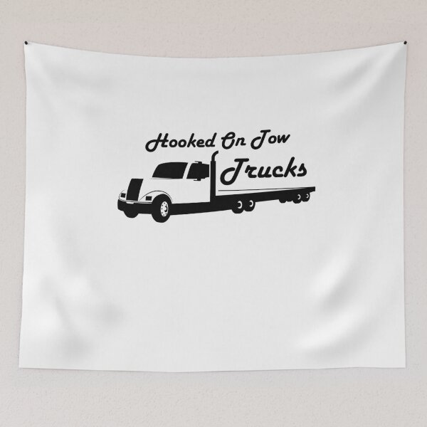 Item preview, Hooked On Tow Trucks Emergency Vehicle Gift designed and sold by Seas Wanda.