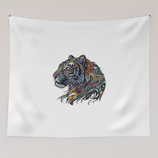 Item preview,  Beautiful Abstract Tiger Face Art designed and sold by PeteRascal.