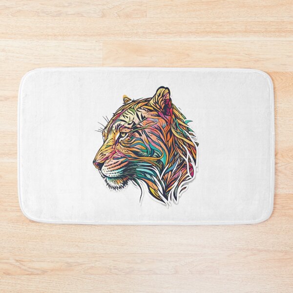 Item preview, Beautiful Abstract Tiger Face Art designed and sold by PeteRascal.