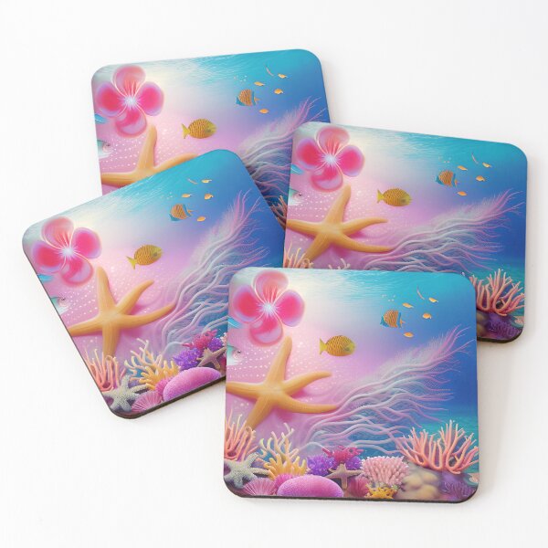 Item preview, Starfish And Coral Art designed and sold by IZiets.