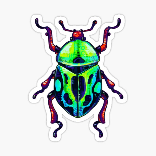 Item preview, Green Beetle designed and sold by cannolimannoli.