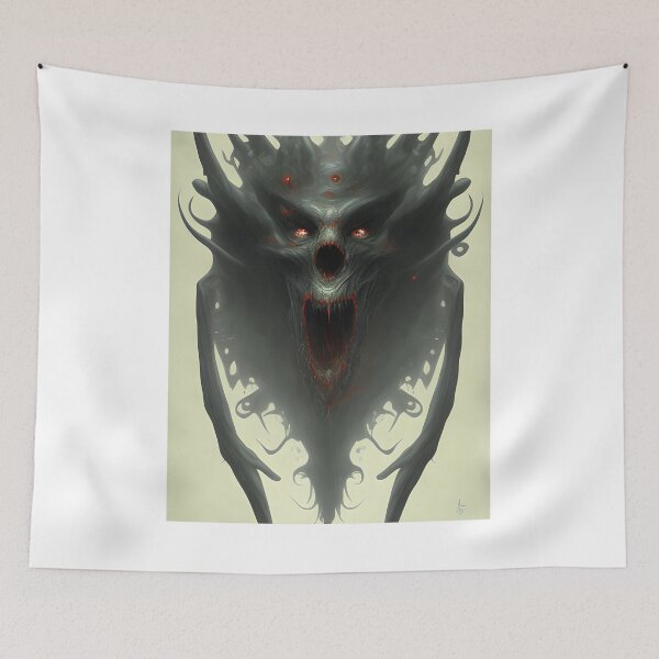 Item preview, Demonic face designed and sold by amac1662.