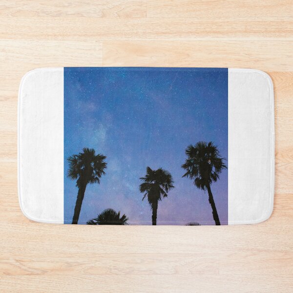 Item preview, Tropical Palm Tree Sunset Star Galaxy  designed and sold by newburyboutique.