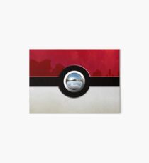 Red Pokeball Art Board