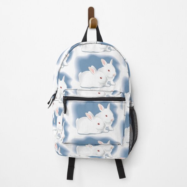 Item preview, A beautiful pair of white rabbits with red eyes designed and sold by drsaver.