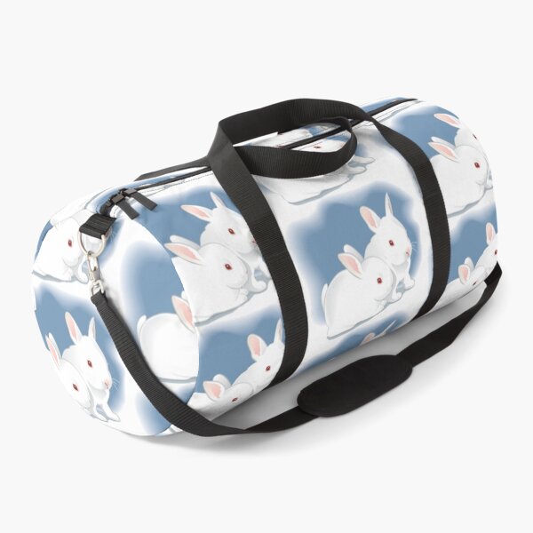 Item preview, A beautiful pair of white rabbits with red eyes designed and sold by drsaver.