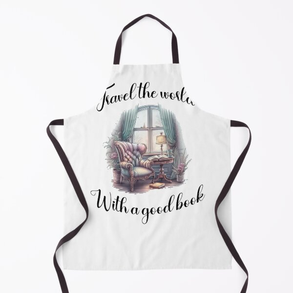 Item preview, Travel the world with a good book designed and sold by pinkcraftfairy.