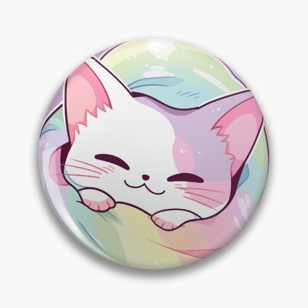Artikelvorschau, Süße Katze mit Regenbogendecke entworfen und verkauft von EktorStudios.