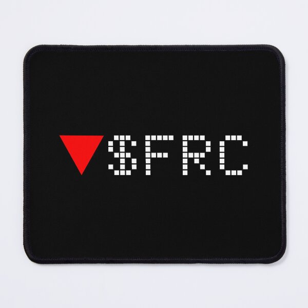 Item preview, First Republic Bank - FRC - Stock Ticker Red White Font designed and sold by frankyou.