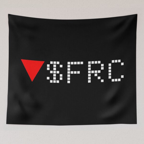 Item preview, First Republic Bank - FRC - Stock Ticker Red White Font designed and sold by frankyou.