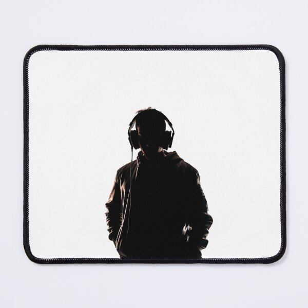 Item preview, Silhouette of a DJ  designed and sold by Vonsmirkle.