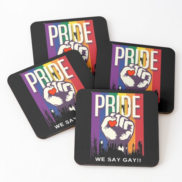 Item preview, Pride We Say Gay, Anti-Desantis Pride designed and sold by SportyDogShop.