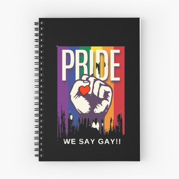 Item preview, Pride We Say Gay, Anti-Desantis Pride designed and sold by SportyDogShop.
