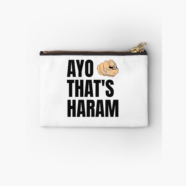 Item preview, That's Haram Text Design (Black) designed and sold by TheMuzlimz.