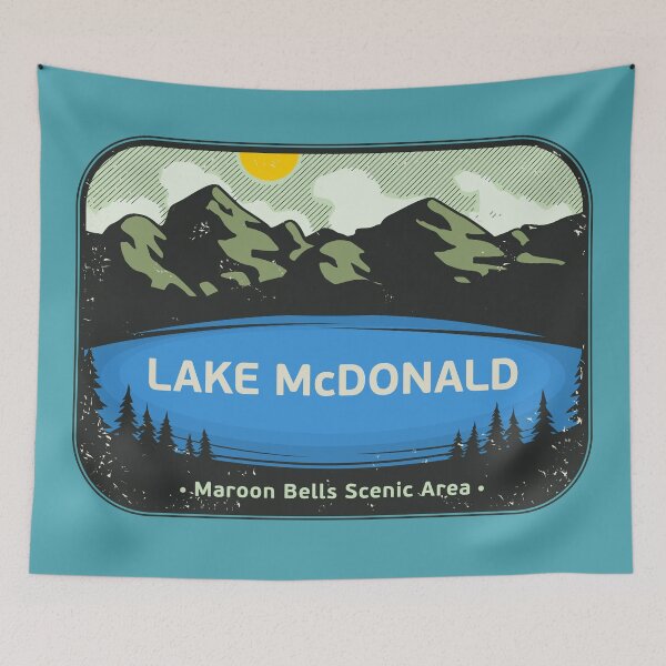 Artikelvorschau, Lake McDonald, Montana entworfen und verkauft von studio838.