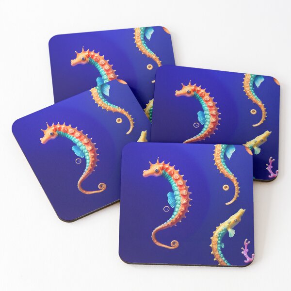 Item preview, Fantasia of the Sea - Seahorses 530 designed and sold by machare.