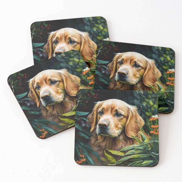 Item preview, A dog in the garden 5 designed and sold by Cr-AI-tive.