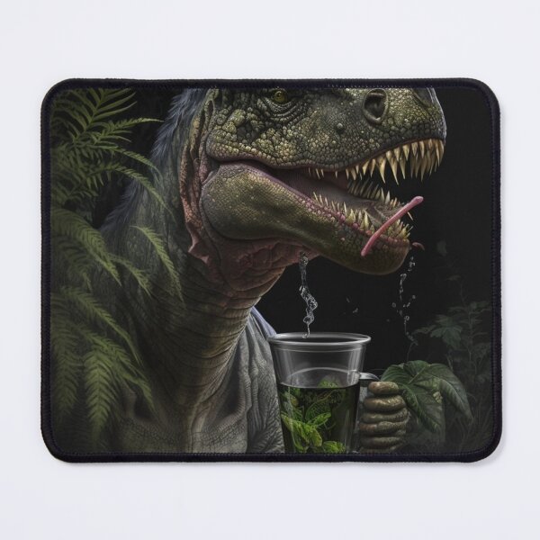 Item preview, Dinosaurs Died Out Because Didn't Drink Yerba Mate designed and sold by netdota.