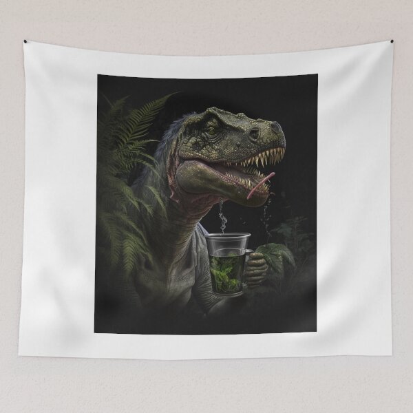 Item preview,  Dinosaurs Died Out Because Didn't  Drink Yerba Mate designed and sold by netdota.