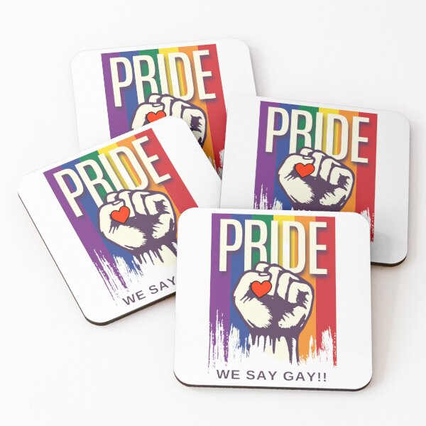 Item preview, Pride We Say Gay, Anti-Desantis Pride designed and sold by SportyDogShop.