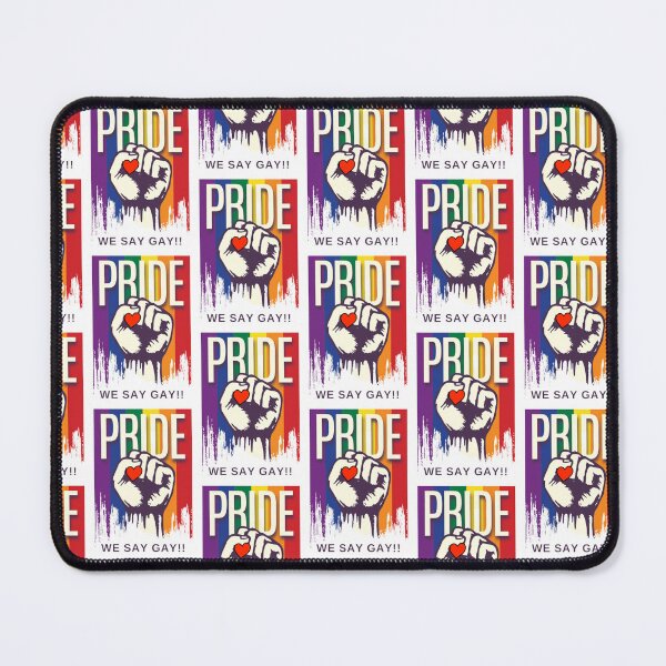 Item preview, Pride We Say Gay, Anti-Desantis Pride designed and sold by SportyDogShop.