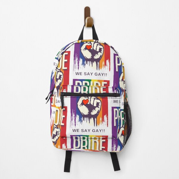 Item preview, Pride We Say Gay, Anti-Desantis Pride designed and sold by SportyDogShop.