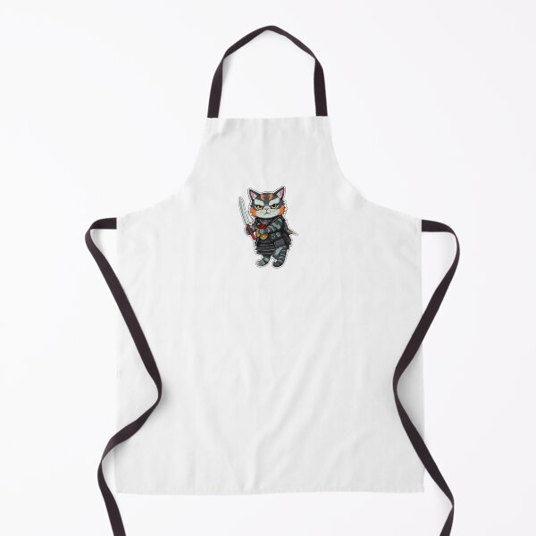 Item preview, Japanese Samurai Cat - anime style designed and sold by FantasySoul.