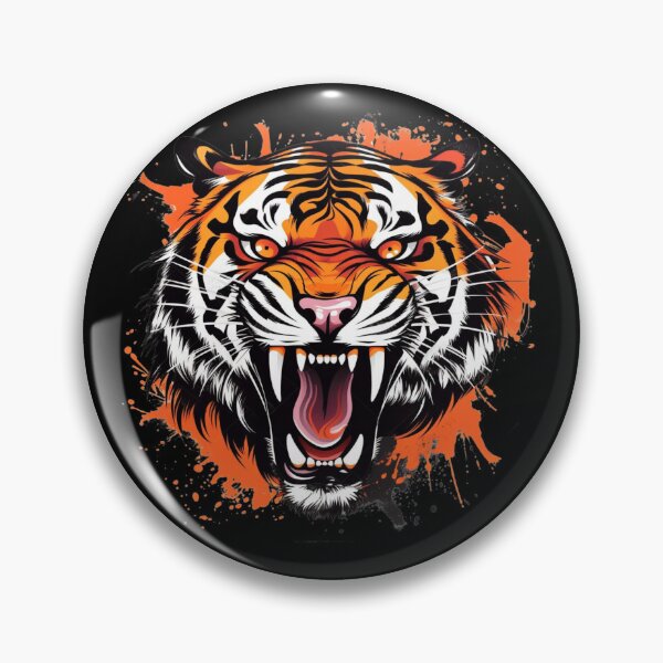 Item preview, Wildcat Rage: Animals Tigers Powerful Bold Graphic Energy Wilderness Jungle  designed and sold by DigiNook.