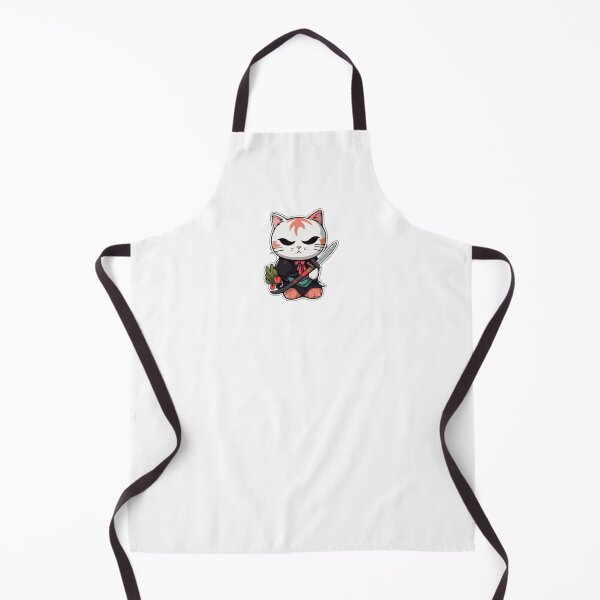 Item preview, Samurai Cat in anime style designed and sold by FantasySoul.