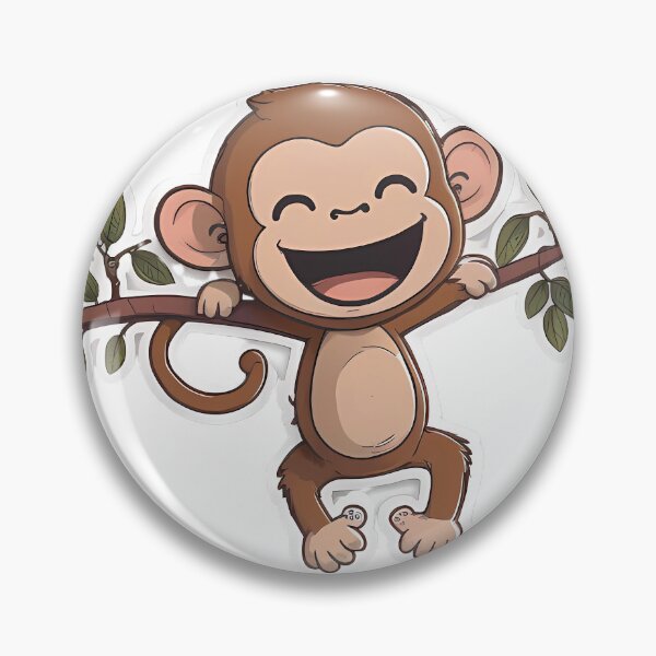 Item preview, The Happy Monkey designed and sold by SweetMagicDream.