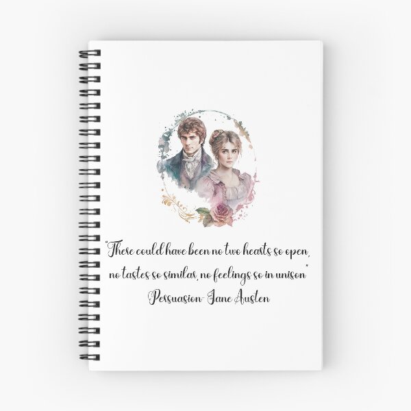 Item preview, Anne Elliot and Captain Wentworth in Persuasion by Jane Austen designed and sold by pinkcraftfairy.