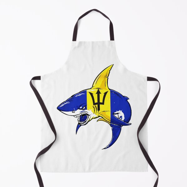 Item preview, Barbados flag - Shark Flag Of Barbados - Gift For Barbadian From Barbados - Barbados Shark Flag designed and sold by Fun-World.