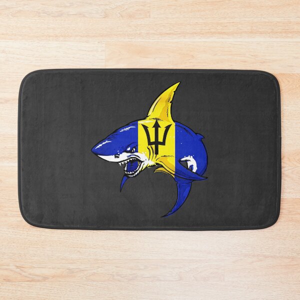 Item preview, Barbados flag - Shark Flag Of Barbados - Gift For Barbadian From Barbados - Barbados Shark Flag designed and sold by Fun-World.
