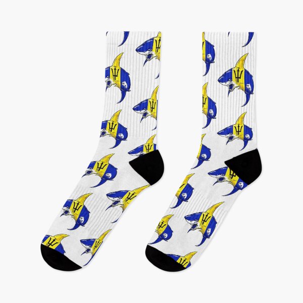 Item preview, Barbados flag - Shark Flag Of Barbados - Gift For Barbadian From Barbados - Barbados Shark Flag designed and sold by Fun-World.